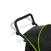 Carucior pentru jogging sau teren accidentant, Hauck, Runner, Black Neon Yellow EKDhk27406