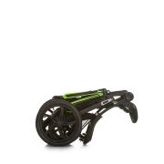Carucior pentru jogging sau teren accidentant, Hauck, Runner, Black Neon Yellow EKDhk27406