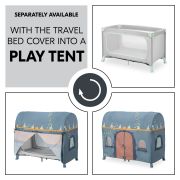 Patut de voiaj usor pliabil, Hauck, Dream N Play Plus, Dusty Mint EKDhk60099