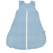 Sac de dormit copii 0.3 tog, din Muselina, Bluebird, 70 cm, 0.3 tog - Vara KDESDM70BLUEB