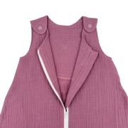 Sac de dormit copii 0.3 tog, din Muselina, Lavender, 60 cm, 0.3 tog - Vara KDESDM60LAVENDER