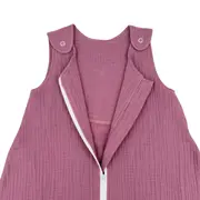 Sac de dormit copii 0.3 tog, din Muselina, Lavender, 85 cm, 0.3 tog - Vara KDESDM85LAVENDER