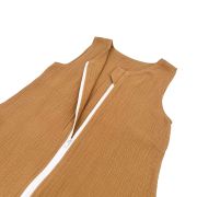 Sac de dormit cu picioruse, din muselina, Biscuit, 100 cm, 0.3 tog-vara KDESDPM100BISCUIT
