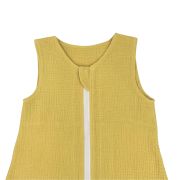 Sac de dormit cu picioruse, din muselina, Lemonade, 100 cm, 0.3 tog-vara KDESDPM100LEMON