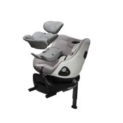Set scaun auto rotativ i-size joie i-harbour signature oyster, 40-105 cm + baza i-size i-base encore, testat adac si certificat r129 bbbc2104aaoys000set