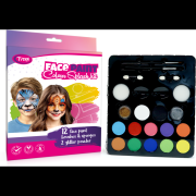 Set vopsea pentru fata Colour Splash 12 culori, 2 pulbere cu sclipici Tytoo KQPXX1800327 BBJKQPXX1800327_Initiala