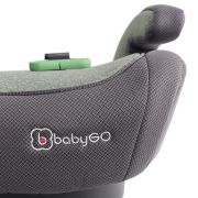 Babygo - scaun auto booster bursa iv green, 125-150 cm, certificat r129 bbbbgo-3584