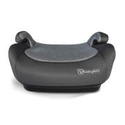 Babygo - scaun auto booster i-size, melange gray, 125-150 cm, certificat r129 bbbbgo-3509
