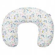 Perna alaptare, New Baby, Cranberries, Cu husa detasabila, Din bumbac, 125x16 cm, Multicolor BYN46828