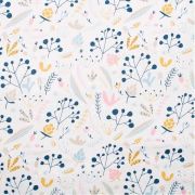 Perna alaptare, New Baby, Cranberries, Cu husa detasabila, Din bumbac, 125x16 cm, Multicolor BYN46828