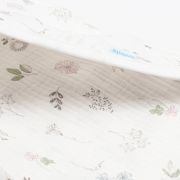 Prosop cu gluga, New Baby, Zoe, Din muselina, 90x90 cm, 0 luni+, Multicolor BYN55503