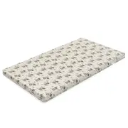 Saltea patut bebe, New Baby, Teddy Bear, Din spuma, Cu husa detasabila, 120x60x5 cm, 0 luni+, Multicolor BYN53004