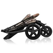 Carucior sport, Lionelo, Annet Plus, De la nastere, Cu accesorii si capotina XXL reglabila, 0 - 22 Kg, Conform cu standardele europene de securitate EN1888-1 si EN1888-2, Bej BYNLO-ANNET_PLUS_BEIGE_SAND