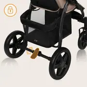 Carucior sport, Lionelo, Annet Plus, De la nastere, Cu accesorii si capotina XXL reglabila, 0 - 22 Kg, Conform cu standardele europene de securitate EN1888-1 si EN1888-2, Bej BYNLO-ANNET_PLUS_BEIGE_SAND