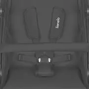 Carucior sport, Lionelo, Azura, Cu 3 roti, Cu baldachin XXL impermeabil, Pliere compacta, Pana la 22 kg, 6-48 luni, Conform cu standardele europene de securitate EN1888-1 si EN1888-2, Negru BYNLO-AZURA_BLACK_ONYX