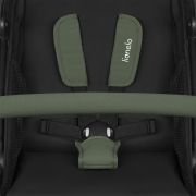 Carucior sport, Lionelo, Azura, Cu 3 roti, Cu baldachin XXL impermeabil, Pliere compacta, Pana la 22 kg, 6-48 luni, Conform cu standardele europene de securitate EN1888-1 si EN1888-2, Verde BYNLO-AZURA_GREEN_FOREST
