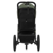 Carucior sport, Lionelo, Azura, Cu 3 roti, Cu baldachin XXL impermeabil, Pliere compacta, Pana la 22 kg, 6-48 luni, Conform cu standardele europene de securitate EN1888-1 si EN1888-2, Verde BYNLO-AZURA_GREEN_FOREST