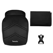 Carucior sport, Lionelo, Natt, De la nastere, Cu accesorii si capotina XXL reglabila, 0 - 22 kg, Conform cu standardele europene de securitate EN1888-1, EN1888-2, Bej BYNLO-NATT_BEIGE_SAND