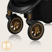 Carucior sport, Lionelo, Natt, De la nastere, Cu accesorii si capotina XXL reglabila, 0 - 22 kg, Conform cu standardele europene de securitate EN1888-1, EN1888-2, Bej BYNLO-NATT_BEIGE_SAND