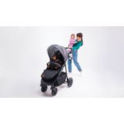 Carucior sport, Lionelo, Natt, De la nastere, Cu accesorii si capotina XXL reglabila, 0 - 22 kg, Conform cu standardele europene de securitate EN1888-1, EN1888-2, Verde BYNLO-NATT_GREEN_EMERALD