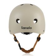 Casca pentru copii, Lionelo, Reglabila 50-56 cm, Din ABS si EPS, Conform cu standardul EN1078, Bej BYNLO-HELMET_BEIGE_SAND