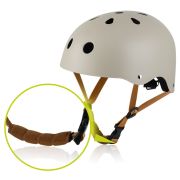 Casca pentru copii, Lionelo, Reglabila 50-56 cm, Din ABS si EPS, Conform cu standardul EN1078, Bej BYNLO-HELMET_BEIGE_SAND