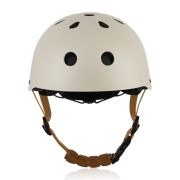 Casca pentru copii, Lionelo, Reglabila 50-56 cm, Din ABS si EPS, Conform cu standardul EN1078, Bej BYNLO-HELMET_BEIGE_SAND