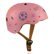 Casca pentru copii, Lionelo, Reglabila 50-56 cm, Din ABS si EPS, Conform cu standardul EN1078, Roz BYNLO-HELMET_PINK_ROSE