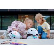 Casca pentru copii, Lionelo, Reglabila 50-56 cm, Din ABS si EPS, Conform cu standardul EN1078, Roz BYNLO-HELMET_PINK_ROSE