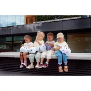 Casca pentru copii, Lionelo, Reglabila 50-56 cm, Din ABS si EPS, Conform cu standardul EN1078, Roz BYNLO-HELMET_PINK_ROSE