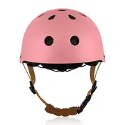 Casca pentru copii, Lionelo, Reglabila 50-56 cm, Din ABS si EPS, Conform cu standardul EN1078, Roz BYNLO-HELMET_PINK_ROSE