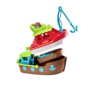 Jucarie 3 in 1 - barcute pentru baie cu figurina morsa klr700502