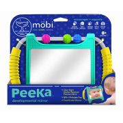Oglinda cu suport de silicon si margele peeka mobipka1