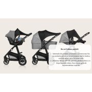 Parasolar, Lionelo, Pentru carucior, Material textil, Cu protectie UPF 50+, 53 x 51 cm, Negru BYNLO-STROLLER_SUN_COVER_BLACK_CARBON
