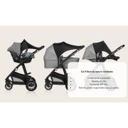 Parasolar, Lionelo, Pentru carucior, Material textil, Cu protectie UPF 50+, 53 x 51 cm, Negru BYNLO-STROLLER_SUN_COVER_BLACK_CARBON