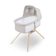 Patut balansoar, Lionelo, Malin Evo, 3 in 1, Pliabil, 0-9 kg, Geanta Transport, Asamblare Rapida, Ultra-Usor, Conform cu standardele europeane de securitate EN1130 si EN16890, Bej BYNLO-MALIN_EVO_BEIGE_NATURAL