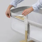 Patut balansoar, Lionelo, Malin Evo, 3 in 1, Pliabil, 0-9 kg, Geanta Transport, Asamblare Rapida, Ultra-Usor, Conform cu standardele europeane de securitate EN1130 si EN16890, Bej BYNLO-MALIN_EVO_BEIGE_NATURAL