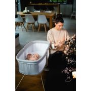 Patut balansoar, Lionelo, Malin Evo, 3 in 1, Pliabil, 0-9 kg, Geanta Transport, Asamblare Rapida, Ultra-Usor, Conform cu standardele europeane de securitate EN1130 si EN16890, Bej BYNLO-MALIN_EVO_BEIGE_NATURAL