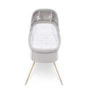 Patut balansoar, Lionelo, Malin Evo, 3 in 1, Pliabil, 0-9 kg, Geanta Transport, Asamblare Rapida, Ultra-Usor, Conform cu standardele europeane de securitate EN1130 si EN16890, Bej BYNLO-MALIN_EVO_BEIGE_NATURAL