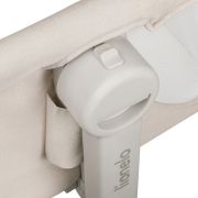Patut co-sleeper, Lionelo, Leonie Plus, Pliabil, Cu sistem de leganare, Cu setare unghiulara, Reglabil in 6 pozitii pe inaltime, Conform cu standardele europeane de securitate EN1130 si EN16890, Bej BYNLO-LEONIE_PLUS_BEIGE_SAND