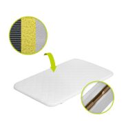 Patut co-sleeper, Lionelo, Leonie Plus, Pliabil, Cu sistem de leganare, Cu setare unghiulara, Reglabil in 6 pozitii pe inaltime, Conform cu standardele europeane de securitate EN1130 si EN16890, Bej BYNLO-LEONIE_PLUS_BEIGE_SAND