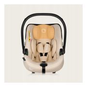 Scoica auto, Lionelo, i-Size Astrid, Include baza Isofix, 0-13 Kg, 40-87 cm, Cu maner si capotina reglabile, Cu protectie laterala avansata, Salteluta confortabila, Testat ADAC, Conform cu R129, Bej BYNLO-ASTRID_I-SIZE_BEIGE+BASE_BLACK