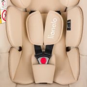 Scoica auto, Lionelo, i-Size Astrid, Include baza Isofix, 0-13 Kg, 40-87 cm, Cu maner si capotina reglabile, Cu protectie laterala avansata, Salteluta confortabila, Testat ADAC, Conform cu R129, Bej BYNLO-ASTRID_I-SIZE_BEIGE+BASE_BLACK