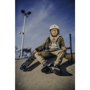 Trotineta, Lionelo, Whizz, Pentru Acrobatii, Rulmenti ABEC-9, Sistemul de compresie IHC 9, 20 - 100 kg, Conform cu standardul european de securitate EN14619, Multicolor BYNLO-WHIZZ_NEO_BLACK_CARBON_MULTICOLOR