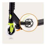 Trotineta, Lionelo, Whizz, Pentru Acrobatii, Rulmenti ABEC-9, Sistemul de compresie IHC 9, 20 - 100 kg, Conform cu standardul european de securitate EN14619, Verde/Negru BYNLO-WHIZZ_GREEN_LIME_BLACK