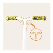 Trotineta, Lionelo, Whizz, Pentru Acrobatii, Rulmenti ABEC-9, Sistemul de compresie IHC 9, 20 - 100 kg, Conform cu standardul european de securitate EN14619, Verde/Negru BYNLO-WHIZZ_GREEN_LIME_BLACK