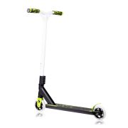 Trotineta, Lionelo, Whizz, Pentru Acrobatii, Rulmenti ABEC-9, Sistemul de compresie IHC 9, 20 - 100 kg, Conform cu standardul european de securitate EN14619, Verde/Negru BYNLO-WHIZZ_GREEN_LIME_BLACK