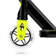 Trotineta, Lionelo, Whizz, Pentru Acrobatii, Rulmenti ABEC-9, Sistemul de compresie IHC 9, 20 - 100 kg, Conform cu standardul european de securitate EN14619, Verde/Negru BYNLO-WHIZZ_GREEN_LIME_BLACK