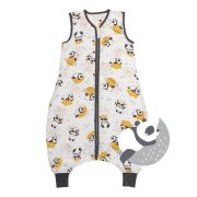 Sac de dormit cu picioruse Bamboo Panda 100 cm 0.5 Tog BBXCJ783-05FW
