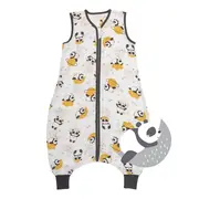 Sac de dormit cu picioruse Bamboo Panda 100 cm 0.5 Tog BBXCJ783-05FW